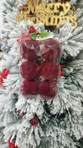 Châu Nhung đỏ đô 60 li 6 trái / bịch