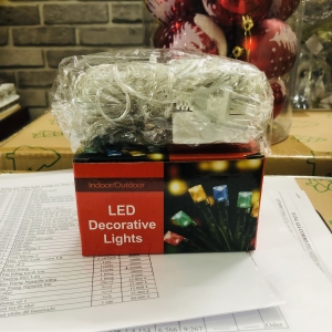 Hộp dây đèn led Noel chóp Vàng  - 8m/dây 