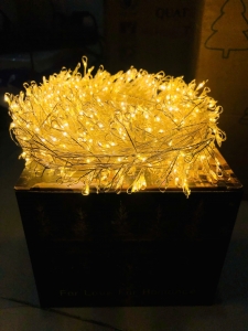 Hộp Đèn LED Đom Đóm Chùm Cao Cấp 20m - 1000 bóng - không lấy đèn tặng