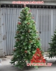 Cây thông Noel ba lá gắn trái đỏ 90cm