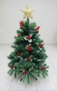 Cây thông Noel ba loại lá gắn trái đỏ 1m8