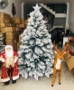 Cây Thông Noel 3 Loại Lá Phủ Tuyết 1m8