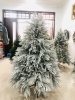 Cây Thông PE Lá Rủ Phủ Tuyết 1m5 - Cây tự động